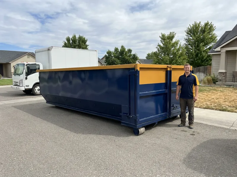 15-Yard Concrete Dumpster Rental in Nampa, ID